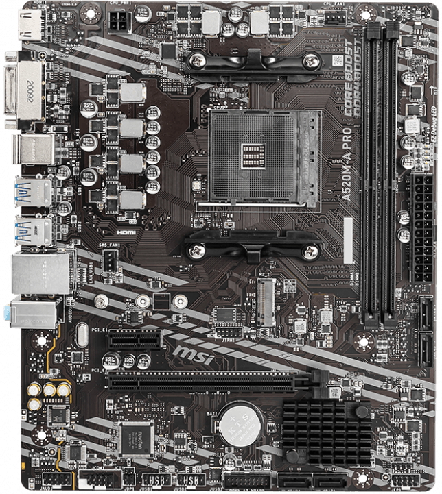 ����������� ����� MSI A520M-A PRO