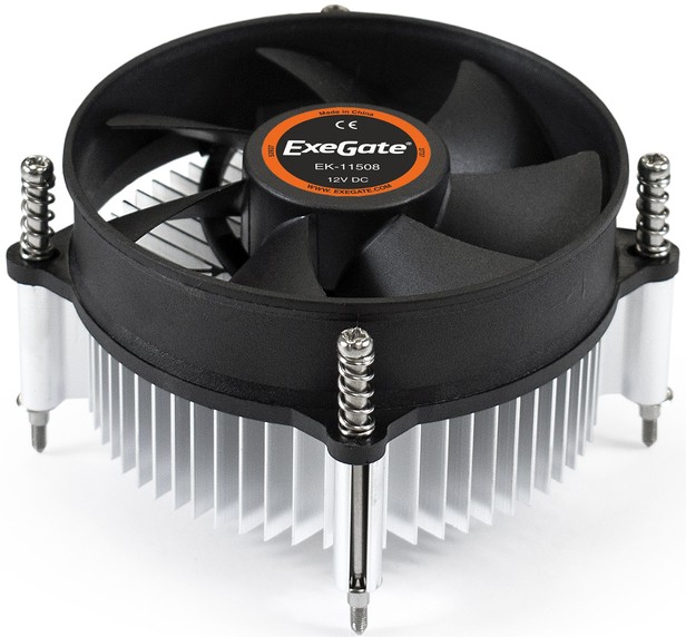 ����� Exegate EK-11508 ��� ����������, Socket 775, 115x/1200, 1x90 ��, 2200 ��/���