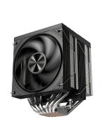����� 1STPLAYER FROST BITE FB12DS-6 Black / 6HPx6mm, dual tower, 250W TDP, 2x120mm fans, 800-2300 RPM, 70.15 CFM, 34.8 dBA / FB12DS-6-BK
