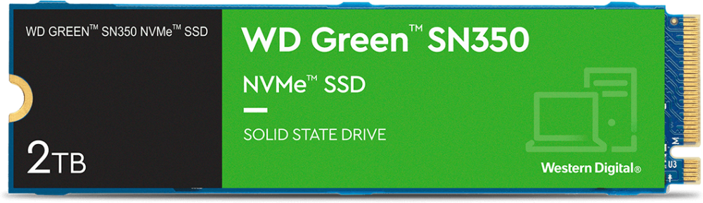 ���������� SSD 2Tb WD Green SN350 (WDS200T3G0C)
