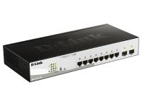 ������������� L2 PoE-���������� D-Link DGS-1210-10P/F3A, 8�1000Base-T, 2�1000Base-X SFP
