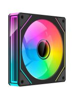 ���������� XASTRA FM120B ARGB single pack 120x120x25�� (Infinity lighting effect, ARGB, PWM, black)  BOX