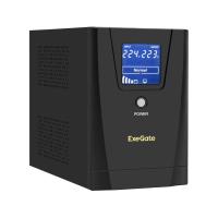 ��� ExeGate SpecialPro Smart LLB-1600.LCD.AVR.2SH.3C13 1600VA/950W, LCD, AVR, 2*Schuko+3*C13, �����.������, ������������� ������, Black