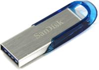 ���� ���� 128GB SanDisk CZ73 Ultra Flair, USB 3.0, Tropical Blue