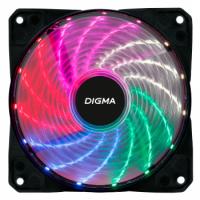 ���������� Digma DFAN-FRGB2 3-pin 4-pin(Molex)24dB 160gr LED Ret