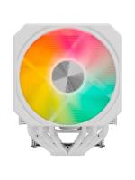 ����� upHere UP2TC6C White ARGB / 6HPx6mm, 265W TDP, dual tower, 2x120mm ARGB fans, 600-1650RPM, 68 CFM, 25dBA / UP2TC6C