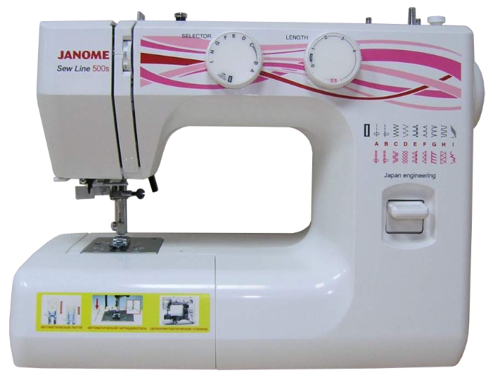 ������� ������ Janome Sew Line 500s