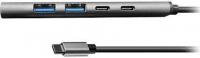 USB-������������ Bion BXP-A-USBC-MULTI-02 SB-C - 2�USB-C/USB-A 3.0/2�USB-A 2.0, 60W, ����� ������ 15��