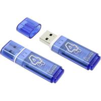 ������� ���������� 4Gb USB Drive <USB2.0> Smartbuy Glossy series Blue (SB4GBGS-B)