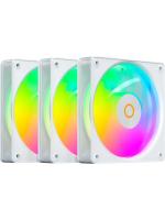 �������� ������������ (3 ��) Ocypus Gamma F12 Elite WH ARGB 3 IN 1, 120x120x25mm, 4-PIN PWM, 600-1800 RPM, 26 DBA MAX, HYDRO BEARING