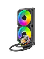 �������� �������� ���������� ID-COOLING SL240 V2 LGA1954/1851/1700/1200/115X/AM5/AM4 (TDP 300W, PWM, LCD Display, DUAL ARGB FAN 120mm) RET