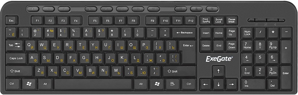 ���������� Exegate LY-500M Black