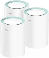 ��������� Mesh ������ CUDY M1500(3-Pack), Wi-Fi 6, AX1500, 2.4/5���, �����