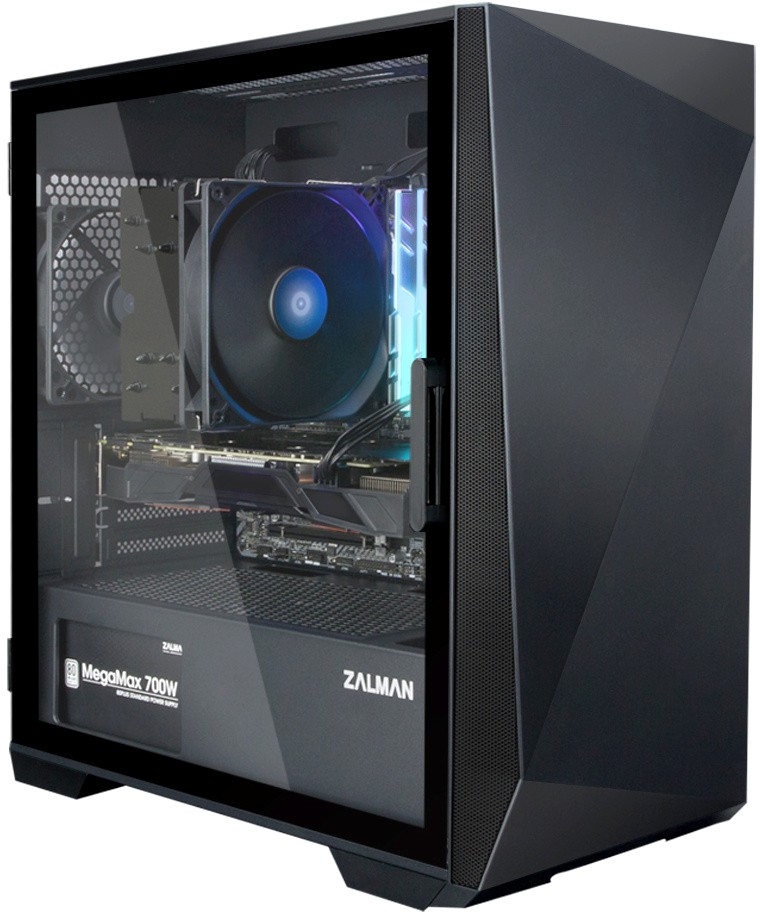 ������ Zalman Z1 Iceberg Black mATX, Mini-ITX, Midi-Tower, ��� ��, � �����, USB 2.0, USB 3.0, Audio