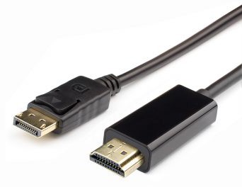 ������ DisplayPort (M) - HDMI (M) ATCOM AT6001, 2 �, ������