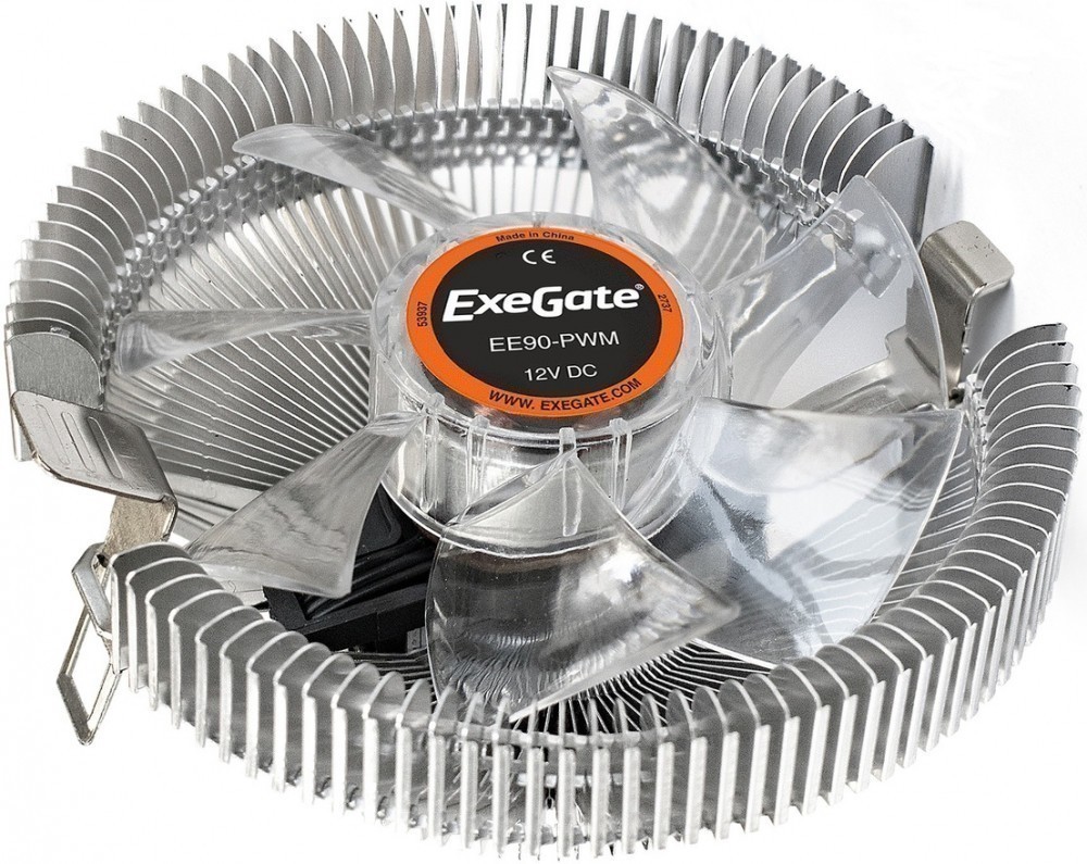 ����� Exegate EE90-PWM ��� ����������, Socket 775, 115x/1200, AM1, AM2, AM2+, AM3, AM3+, AM4, FM1, FM2, FM2+, 1x90 ��, 800-2400 ��/���