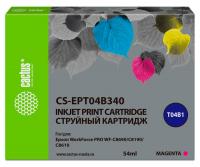 �������� �������� Cactus CS-EPT04B340 ��������� (54��) ��� Epson WorkForce Pro WF-C8190, WF-C8690