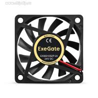 Exegate EX295203RUS ���������� 24� DC ExeGate EX06010S2P-24 (60x60x10 ��, Sleeve bearing (��������� ����������), 2pin, 3000RPM, 24.1dBA)