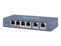 ���������� Hikvision DS-3E0106P-E/M 6x100Mb 4PoE+ 35W �������������