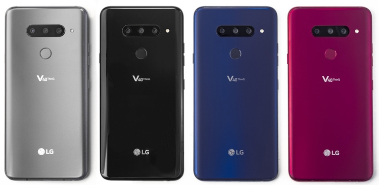 Дебют смартфона LG V40 ThinQ: пять камер и экран QHD+ OLED FullVision Дебют смартфона LG V40 ThinQ: пять камер и экран QHD+ OLED FullVision