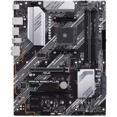 ����������� ����� ASUS Prime B550-Plus Soc-AM4 AMD B550 4xDDR4 ATX AC`97 8ch(7.1) GbLAN RAID+HDMI+DP Ret