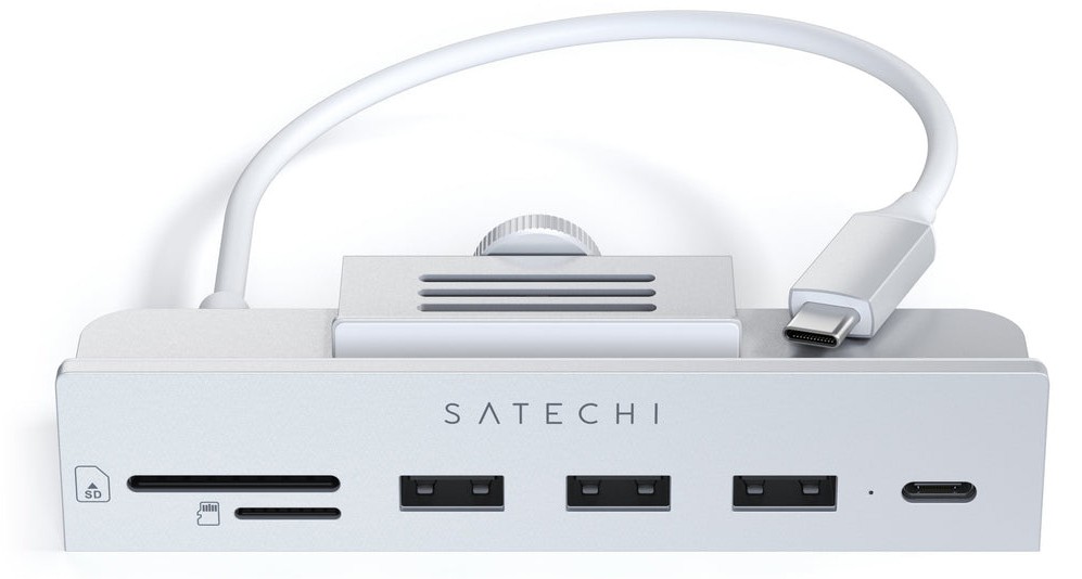 USB-������������ Satechi ST-UCICHS ��������� USB-������������, 1x USB Type-C, 3x USB 3.0, ���������, ����������� ����� USB Type-C