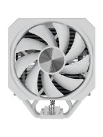 ����� upHere UP1TC6 White / 6HPx6mm, 250W TDP, single tower, 1x120mm fan, 600-1650RPM, 68 CFM, 25dBA, ARGB cover / UP1TC6