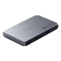 USB-��� Satechi Thunderbolt 4 Slim Hub (3xThunderbolt 4), ����� ST-T4SHM-EU