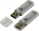 USB Flash ���������� 64Gb SmartBuy V-Cut Silver (SB64GBVC-S)