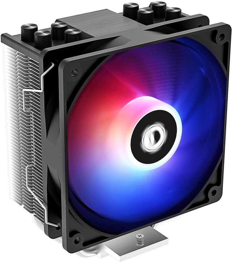 ����� ID-COOLING SE-214-XT LGA1700/1200/115X/AM4 (TDP 180W, PWM, 4 ����.������ ������� ��������, FAN 120mm, Dynamic Multi-Color LED) RET