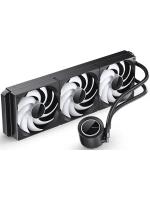 ������� ����������� ���������� JONSBO TG-420 ARGB Black (300W, 420mm, Black, ARGB/ Fans: 3x140mm, 93.73CFM, 36.2dBA, 1800RPM/ Pump height 54.55mm, 30dBA, 2400RPM, Rad thickness 54.5mm/ S: 1851, 1700, 1200, 115X, AM5, AM4)