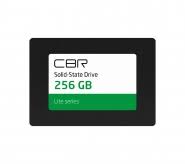 CBR SSD-256GB-2.5-LT22, ���������� SSD-����������, ����� "Lite", 256 GB, 2.5", SATA III 6 Gbit/s, SM2259XT, 3D TLC NAND, R/W speed up to 550/520 MB/s, TBW (TB) 120