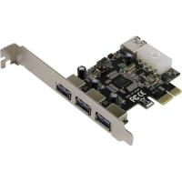 ���������� ExeGate EXE-367 (OEM) PCI-Ex1, USB3.0, 3 port-ext, 1 port-int (EX283720RUS)