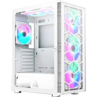������ Montech X3 GLASS White / ATX / 3x140mm & 3x120mm FRGB fans / X3GW