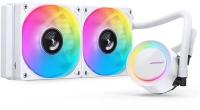 ������� ����������� ���������� Jonsbo TG-240 ARGB White, 4-pin, ARGB, 120��, �����, retail