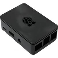 ������ ACD Black ABS Plastic case with Logo for Raspberry Pi 3 B, ��������� � ���������� VESA Mount RA179