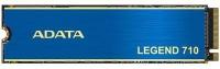 ������������� ����������  256GB ADATA LEGEND 710, M.2(22x80mm), NVMe 1.4, PCIe 3.0 x4, 3D NAND, R/W 2100/1000MB/s, IOPs 90 000/130 000, TBW 65, DWPD 0.23, with t Heat Sink (ALEG-710-256GCS)