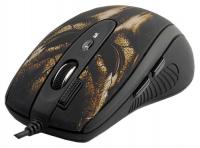 A4-Tech XL-750BH, USB 6 ��, 600-3600 dpi, Brown-Yellow