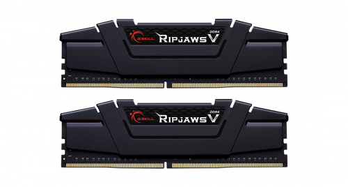 ����������� ������ DDR4 G.SKILL RIPJAWS V 32GB (2x16GB kit) 3600MHz CL16 1.35V CLASSIC BLACK (F4-3600C16D-32GVKC)