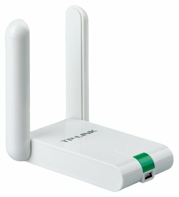 TP-Link ������������ USB2.0 ������� TL-WN822N, 300����/�, ���������� ��������, ������� 2�3 ���