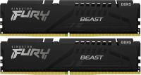 DDR 5 DIMM 16Gb PC48000, 6000Mhz, Kingston FURY Beast Black EXPO CL30 (Kit of 2) (KF560C30BBEK2-16) (retail)