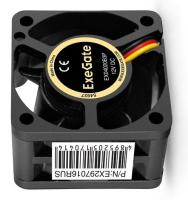 Exegate EX297016RUS ���������� 12� DC ExeGate EX04020B3P (40x40x20 ��, 2-Ball (������� ���������������), 3pin, 6300RPM, 28dBA)