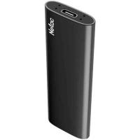 SSD External Netac 2.0Tb Z SLIM NT01ZSLIM-002T-32BK USB3.2, up to 520/480MBs, 100�29.5�9mm, Black
