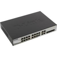 ������������� ���������� WebSmart D-Link DGS-1210-20/F2A  � 16 ������� 10/100/1000Base-T � 4 �����-������� 100/1000Base-T/SFP