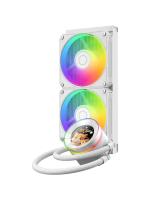 �������� �������� ���������� ID-COOLING SL240 V2 WHITE LGA1954/1851/1700/1200/115X/AM5/AM4 (TDP 300W, PWM, LCD Display, DUAL ARGB FAN 120mm, �����) RET