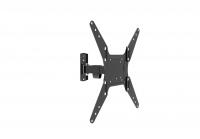 ��������-���������� ��������� ��������� Wize WP55 ��� �������� 17-55", VESA 75x75, 100x100, 200x200, 300�300, 400�400 ��., ����. �������� 25 ��, ���������� �� ����� 55-225 ��., ������ -5�/+15�, ������� -60�/+60�, ����.