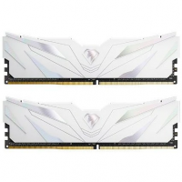 ����������� ������ 16Gb (8Gbx2) Netac Shadow II NTSWD4P32DP-16W, DDR4, DIMM, PC25600, 3200Mhz, C16 White, � ����������