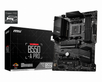 ����������� ����� MSI B550-A PRO Soc-AM4 AMD B550 4xDDR4 ATX AC`97 8ch(7.1) GbLAN RAID+HDMI+DP