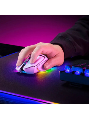 ������� ���� Razer Basilisk V3 Pro 35K - White gaming mouse