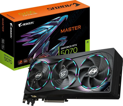 ���������� Gigabyte NVIDIA GeForce RTX 5070 Master 12GB GDDR7 RTL GV-N5070AORUS M-12GD